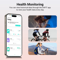 LUOMATE Smart Watch for Women Men, 1.91" Touchscreen Fitness Tracker with Bluetooth Calling, 100+ Sport Modes, IP68 Waterproof Pedometer, Message Notifications Compatible with Android iPhone (Purple)